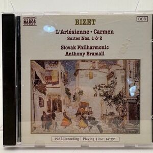 Bizet L'Arlesienne Carmen Suites Nos 1 & 2 Slovak Philharmonic CD 8.550061